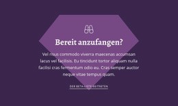 Responsives HTML5 Für Bereit Anzufangen