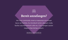 Bereit Anzufangen - Website-Vorlagen