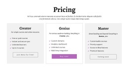 Creator Ad Other Pricing Plans