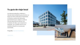 Guía De Viaje Local: Plantilla HTML5 Fácil De Usar