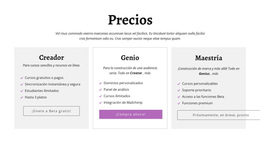 Creator Ad Otros Planes De Precios