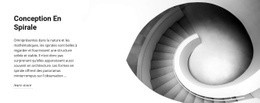 Conception En Spirale : Modèle D'Amorçage D'Une Page