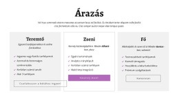 Alkotó És Egyéb Árazási Tervek - Egyszerű Webhelysablon