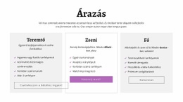 Alkotó És Egyéb Árazási Tervek – Könnyen Használható WordPress Téma