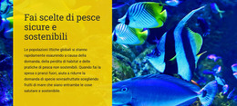 Fai Scelte Di Pesce Sicure E Sostenibili - Download Del Modello HTML