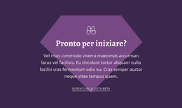 Pronto Per Iniziare - Tema WordPress Personalizzato