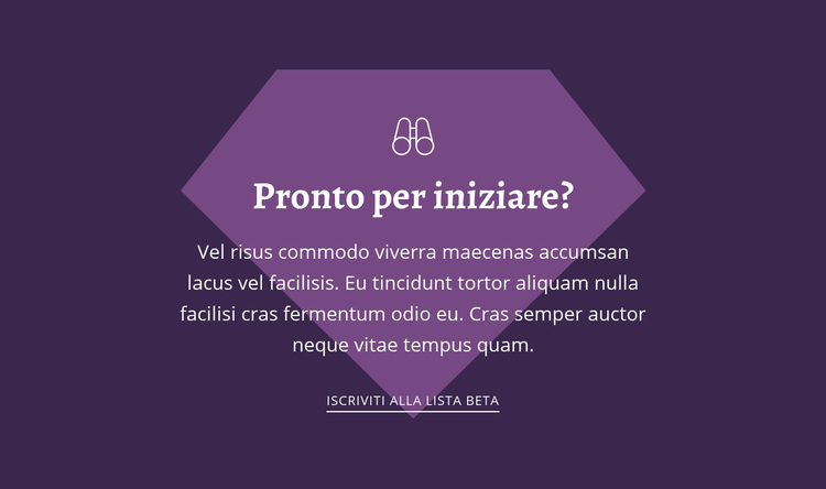 Pronto per iniziare Tema WordPress