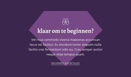 Klaar Om Te Beginnen - Details Van Bootstrapvariaties