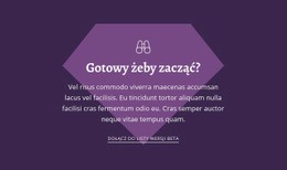 Gotowy Żeby Zacząć - Projekt Funkcjonalności