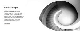 Spiral Design - Anpassningsbar Mall
