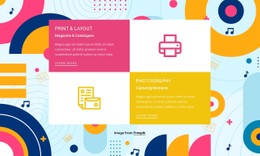 Features In Grid Site Template