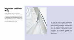 Starten Sie Ihren Weg Ins Geschäft – Anpassbare Professionelle HTML5-Vorlage