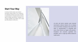 HTML Code For Start Your Way To Business