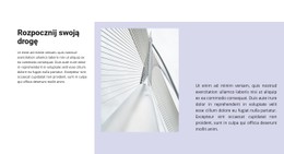 Rozpocznij Swoją Drogę Do Biznesu Szablon Pojedynczej Strony
