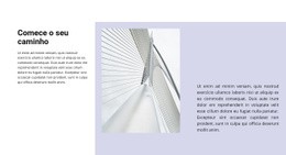 Comece Seu Caminho Para Os Negócios - Modelo Customizável