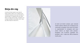 Börja Din Väg Till Affärer - Anpassningsbar Mall