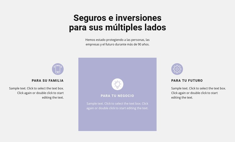 Diferencias y ventajas Plantilla de una página