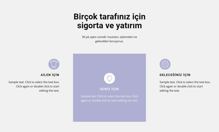 Farklılıklar ve avantajlar HTML Şablonu