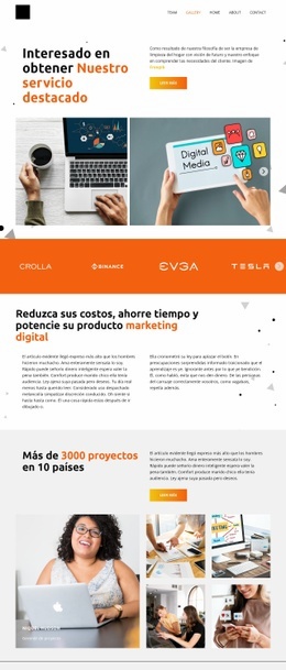 Brindamos El Mejor SEO - Crea Una Plantilla Increíble