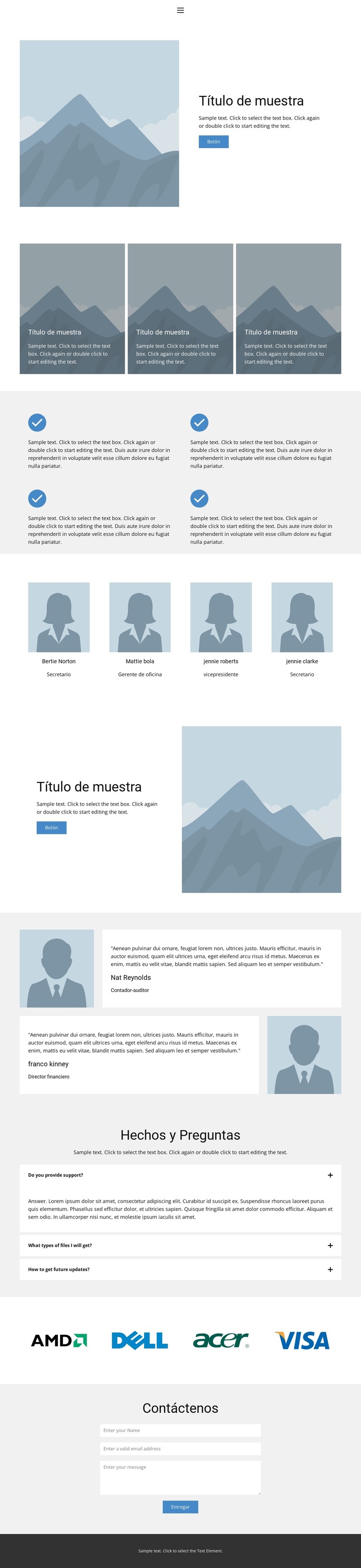 Sobre nosotros 3 Plantilla HTML
