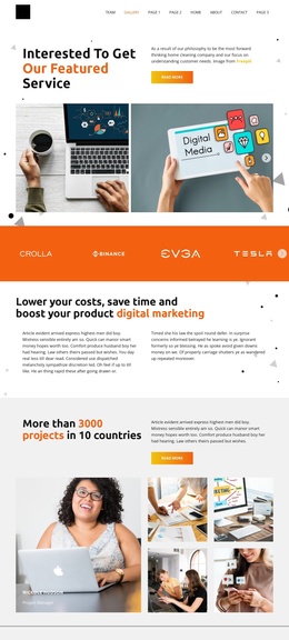 We Provide Best SEO - Joomla Template Free Responsive