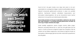 Het Beste Investeren In De Toekomst - Creatieve Multifunctionele Sjabloon