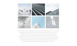 Галерея И Текст – Современный Макет Сайта