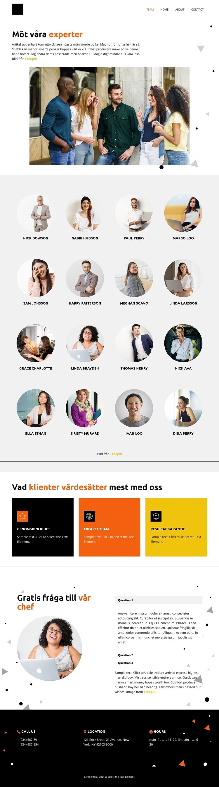 Intresserad av att jobba HTML-mall