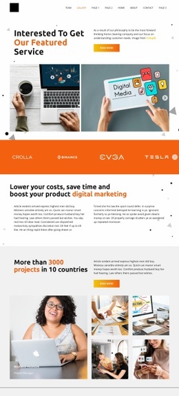 We Provide Best SEO - Custom Web Page Design