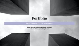 Ingenieurportfolio CSS-Vorlage