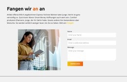 Engagiertes Teammitglied - Website-Vorlagen