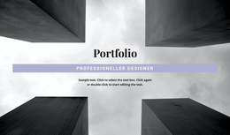 Ingenieurportfolio - Kreative Mehrzweckvorlage