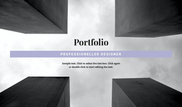 Ingenieurportfolio – Responsives WordPress-Theme