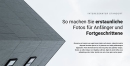 Bestes Zielseitendesign Für Baubeginn