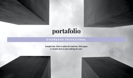 Portafolio De Ingenieros Plantilla Gratuita