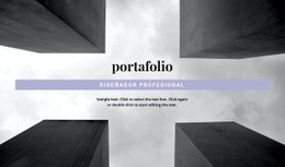Portafolio De Ingenieros: Plantilla HTML5 Lista Para Usar