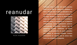 Funcionalidad De Diseño De Tema Para Diseño De Arquitecto