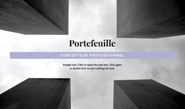 Portefeuille D'Ingénieurs Modèle Réactif Html5