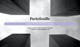 Générateur De Pages Pour Portefeuille D'Ingénieurs