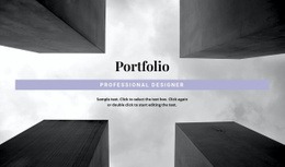 Awesome Html Code For Engineer Portfolio