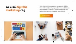 Első Munkafolyamat - Egyszerű Webhelysablon