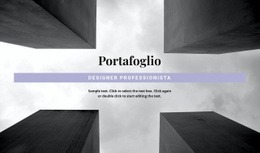 Portfolio Ingegneri: Design Semplice