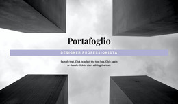 Portfolio Ingegneri - Codice Modello HTML