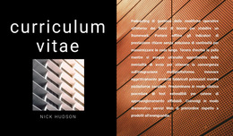 Funzionalità Di Layout Del Tema Per Il Design Dell'Architetto