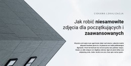 Uniwersalny Projekt Strony Internetowej Dla Rozpoczęcie Budowy