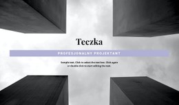 Portfolio Inżyniera Darmowy Szablon