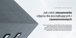 Szablon CSS Dla Rozpoczęcie Budowy