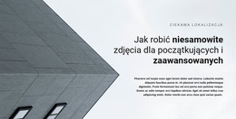 Rozpoczęcie Budowy - Najlepszy Szablon Strony Internetowej