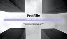 Portfólio De Engenheiro - Design Simples
