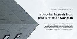 Início De Construção – Modelo HTML5 Fácil De Usar